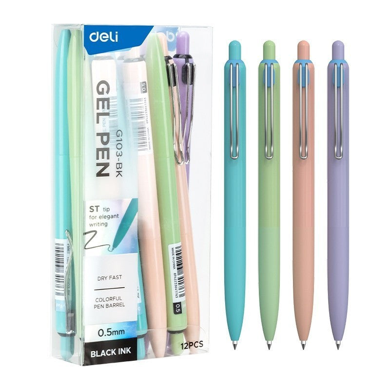 [WETAS] DELI Quick-dry Gel Pen 0.5mm ST Tip Gel Pen EG103