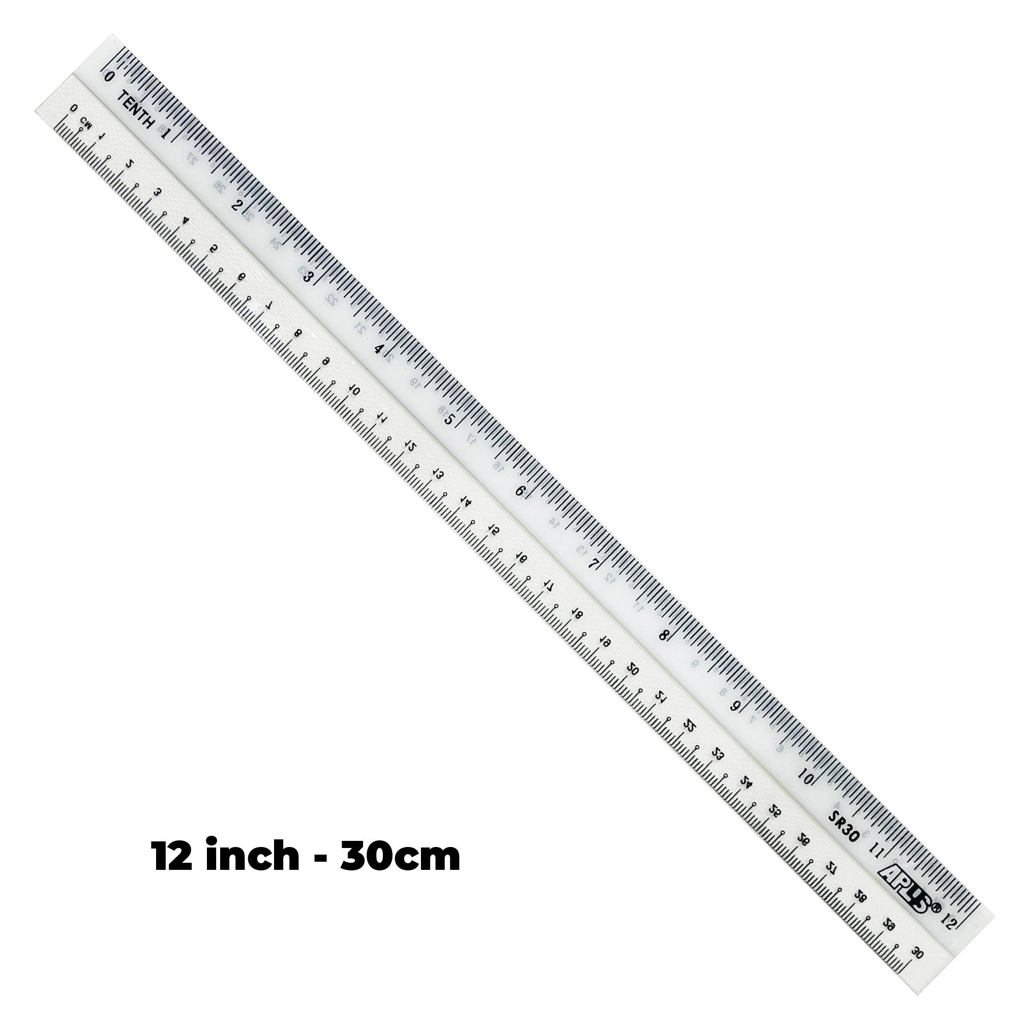 [WESTSTAR] Plastic Ruler /Straight Ruler Flexible / Stationery Alat Tulis Office Bendable Soft Pembaris Plastik