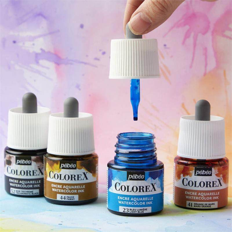 [WESTSTAR] PEBEO Colorex Watercolor Ink 45ML Standard Colour