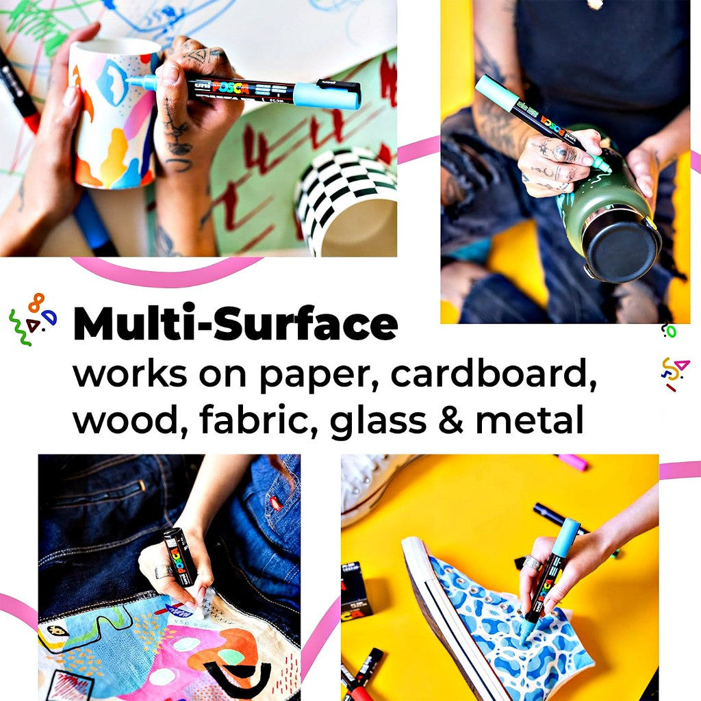 [WE-ARTS] Uni POSCA PC-17K Extra Bold Paint Marker Water-based (15mm)