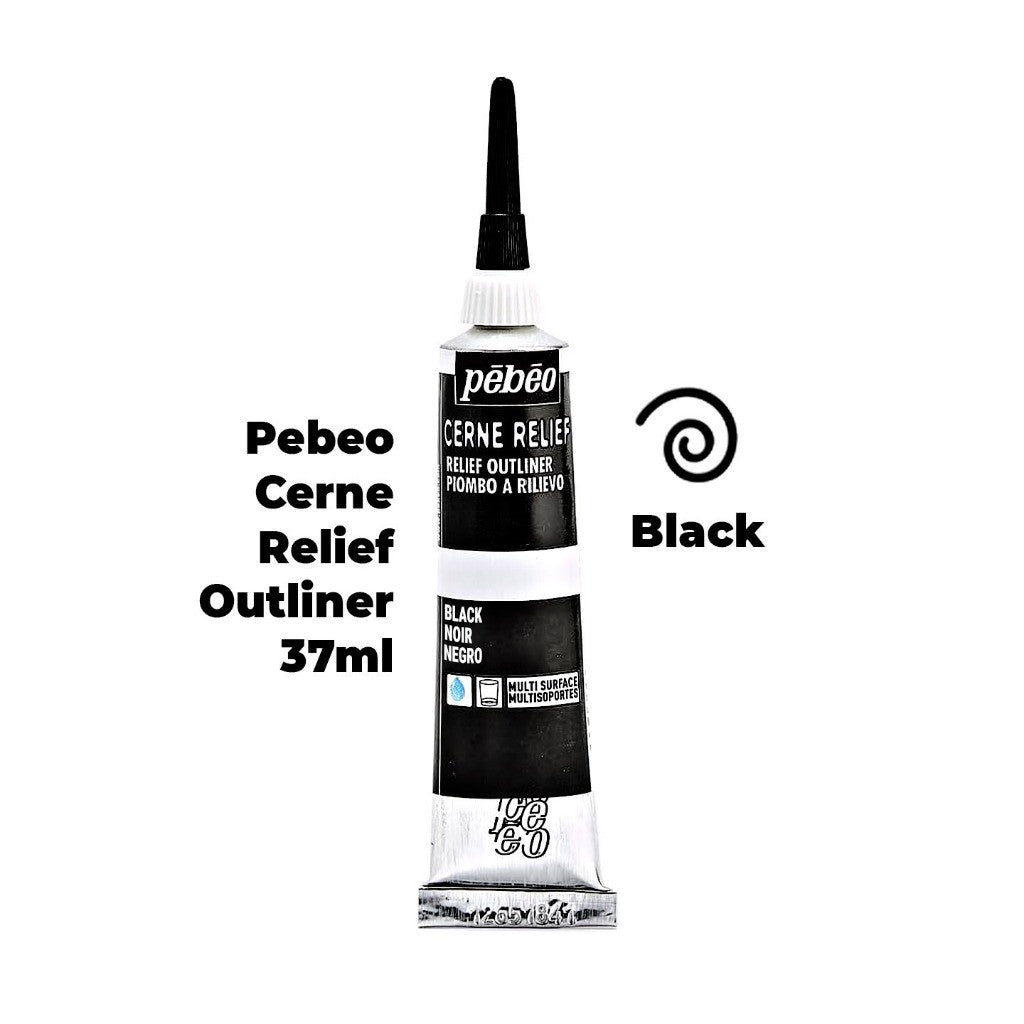[WE-ARTS] Pebeo Cerne Relief 37ML (Glass Outliner)