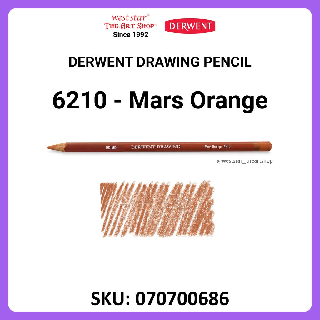 [WESTSTAR] Derwent Drawing Pencil  - Single Pc