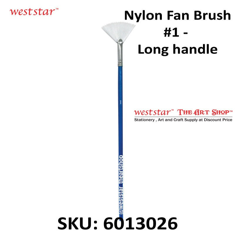 Weststar Nylon Fan Brush | Short / Long Handle