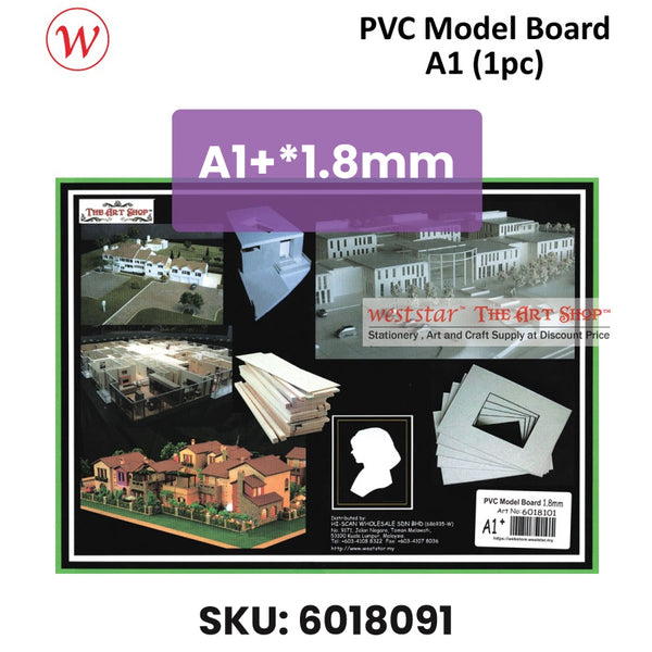 Model Making Boards PVC Model Board for Scale Model Building | Architecture | Weststar The ...