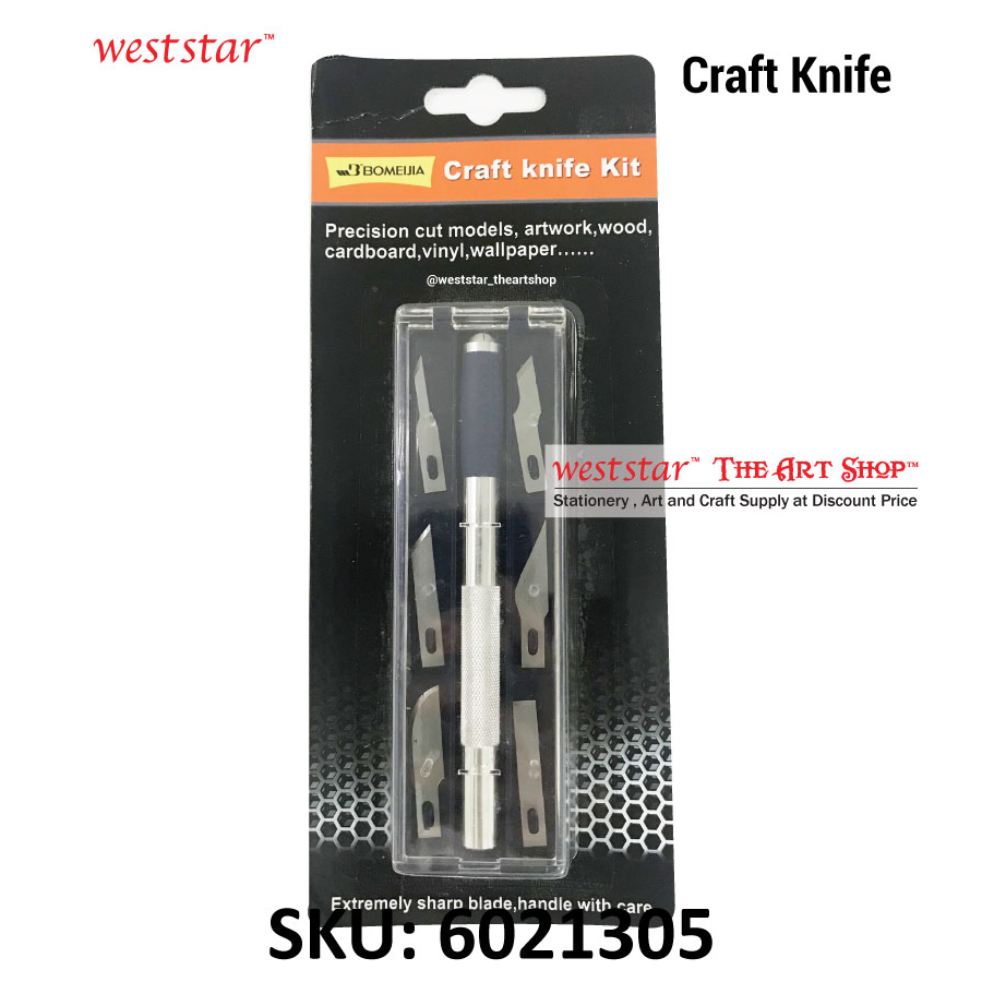 BMJ Craft Knife Kit | 7pcs Set (I-SX01TZ)