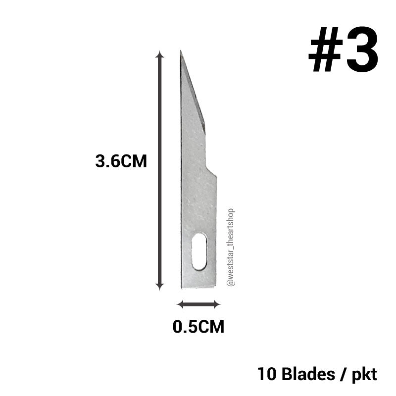 SK-5 Art Knife Blade (Refill) - 10pcs/bx