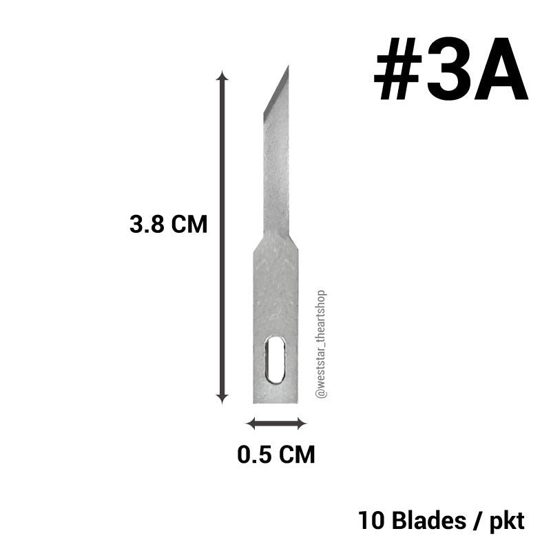 SK-5 Art Knife Blade (Refill) - 10pcs/bx