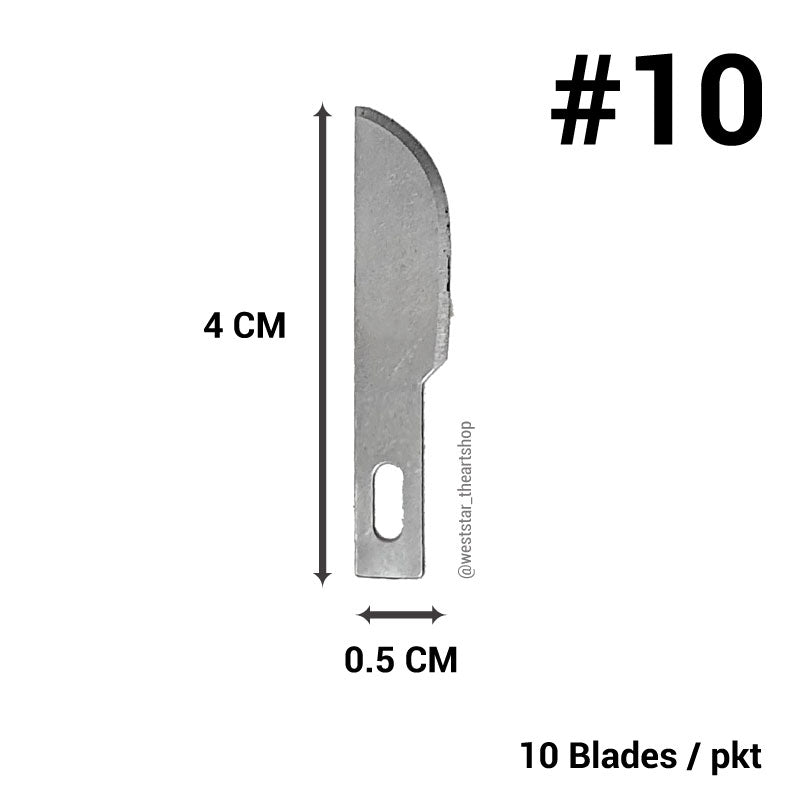 SK-5 Art Knife Blade (Refill) - 10pcs/bx