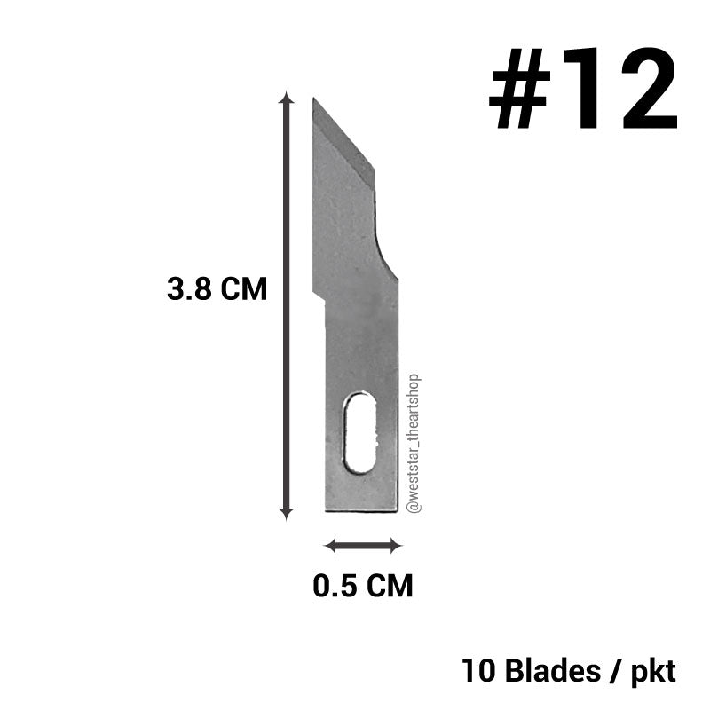 SK-5 Art Knife Blade (Refill) - 10pcs/bx