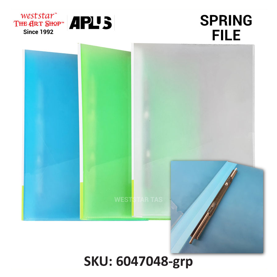 Weststar / The Art Shop | Buy A4 PP Spring File - Semi-transparent ...