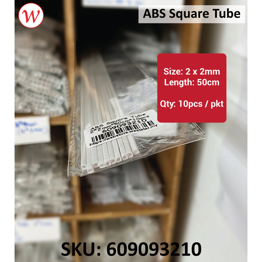ABS Square Tubing