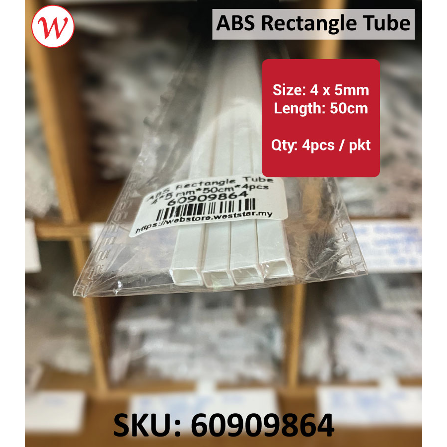 ABS Rectangle Tubing