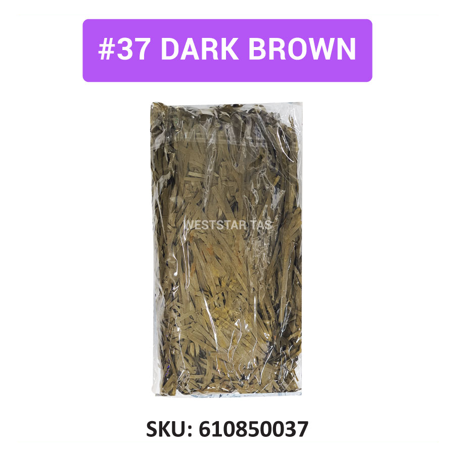 Colour Shredded Paper 100g #37 Dark Brown