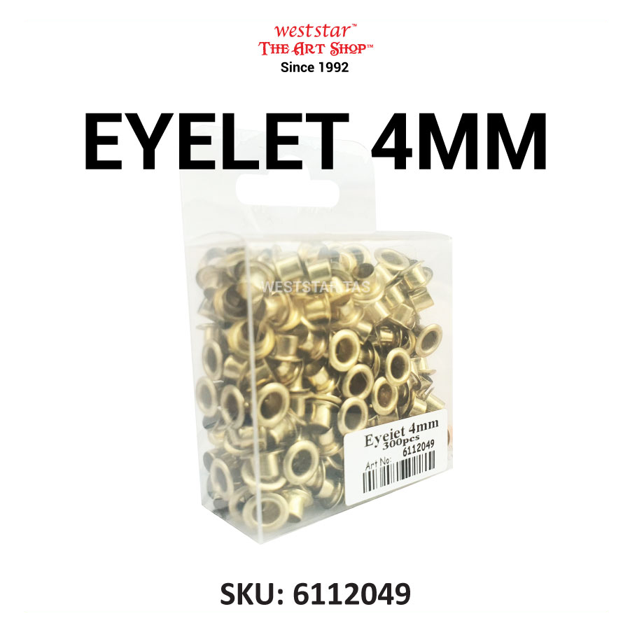 4mm Eyelet - 300pcs