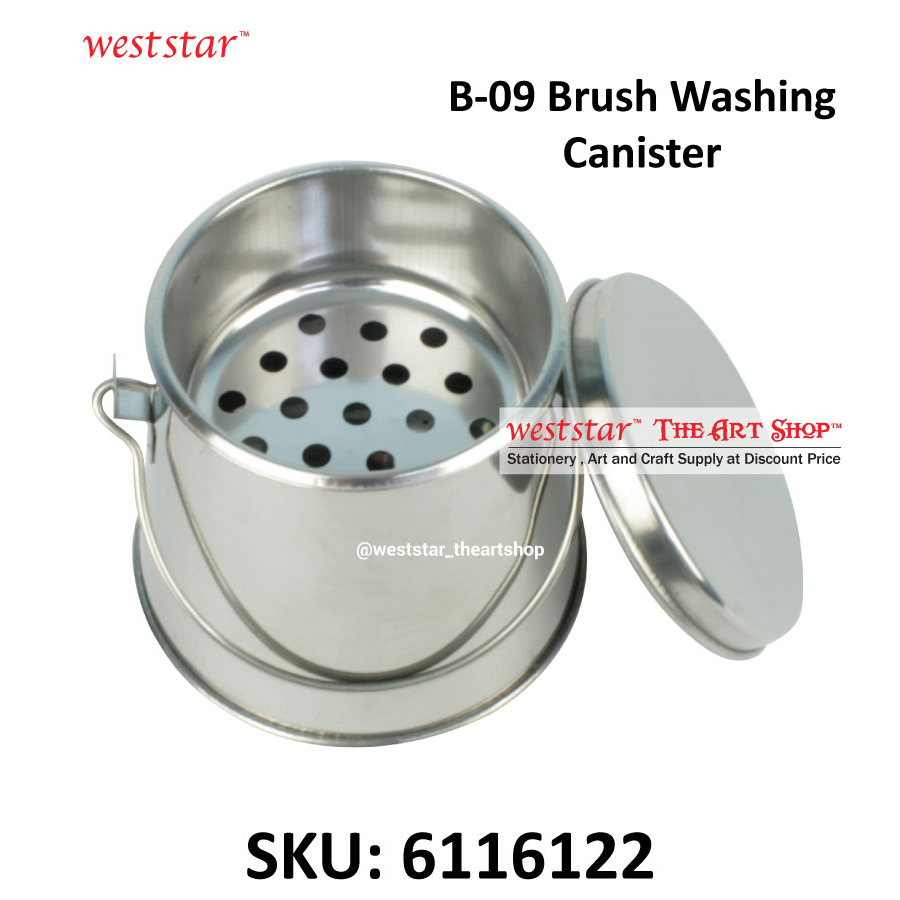 B-09 Brush Washing Containers