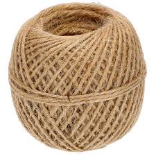 [WE-ARTS] Natural Hemp Rope Jute Hemp Rope Tali Guni Jute | Crafts . DIY 1.5mm x 50m