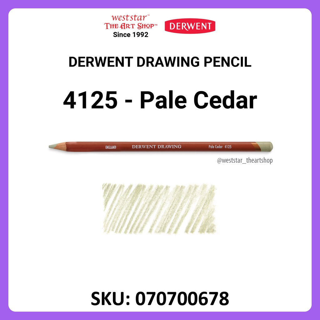 [WESTSTAR] Derwent Drawing Pencil  - Single Pc