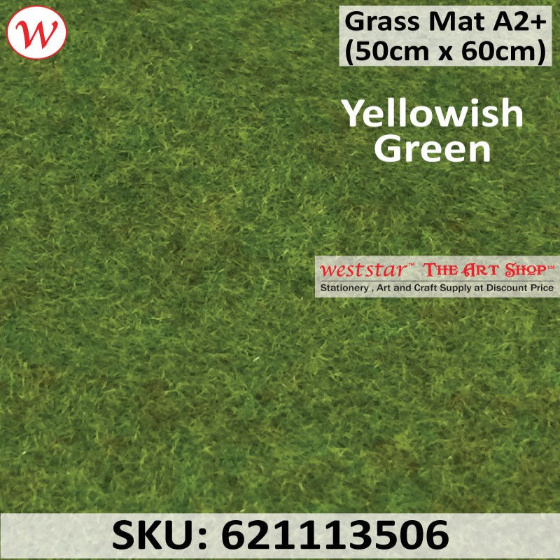 Grass mat for model making | A2+ (50cm x 60cm)