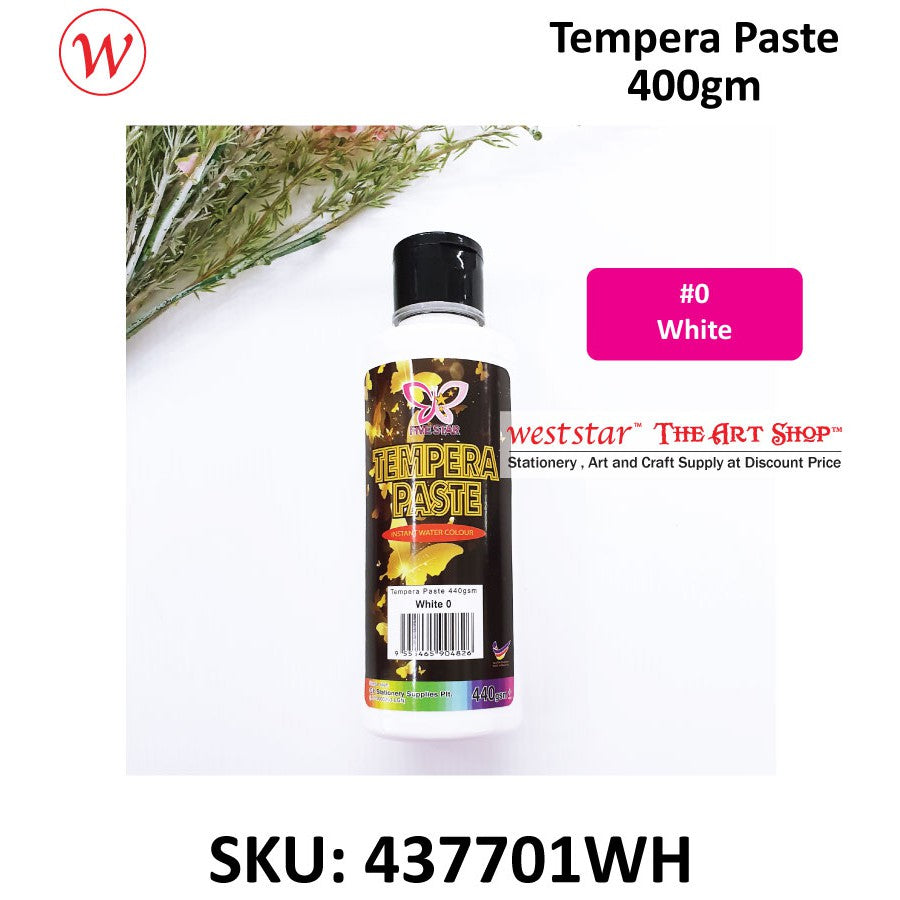 [WE-ARTS] Five Star Tempera Paste | 400gm