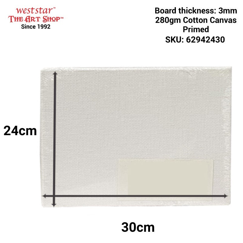 ARTYS Canvas Panel / Canvas Board - For Acrylic / Oil Painting
