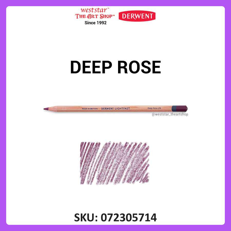 [Weststar TAS] Derwent Lightfast Color Pencil Refill - Single Piece (100 Colors)