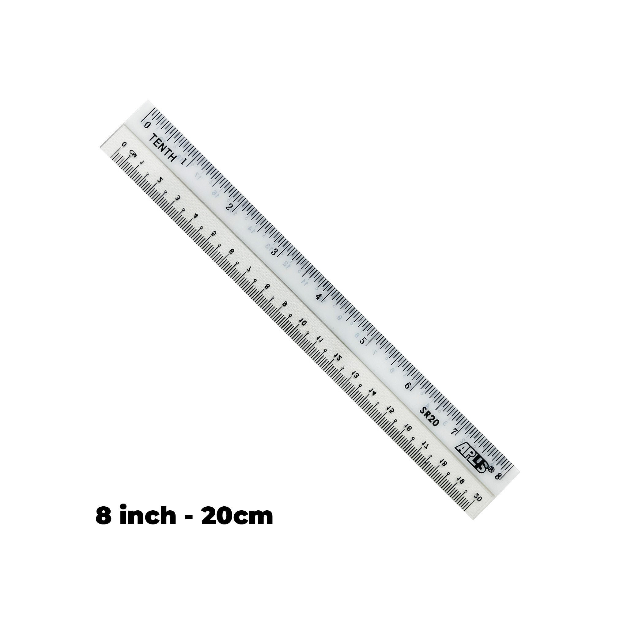 [WESTSTAR] Plastic Ruler /Straight Ruler Flexible / Stationery Alat Tulis Office Bendable Soft Pembaris Plastik