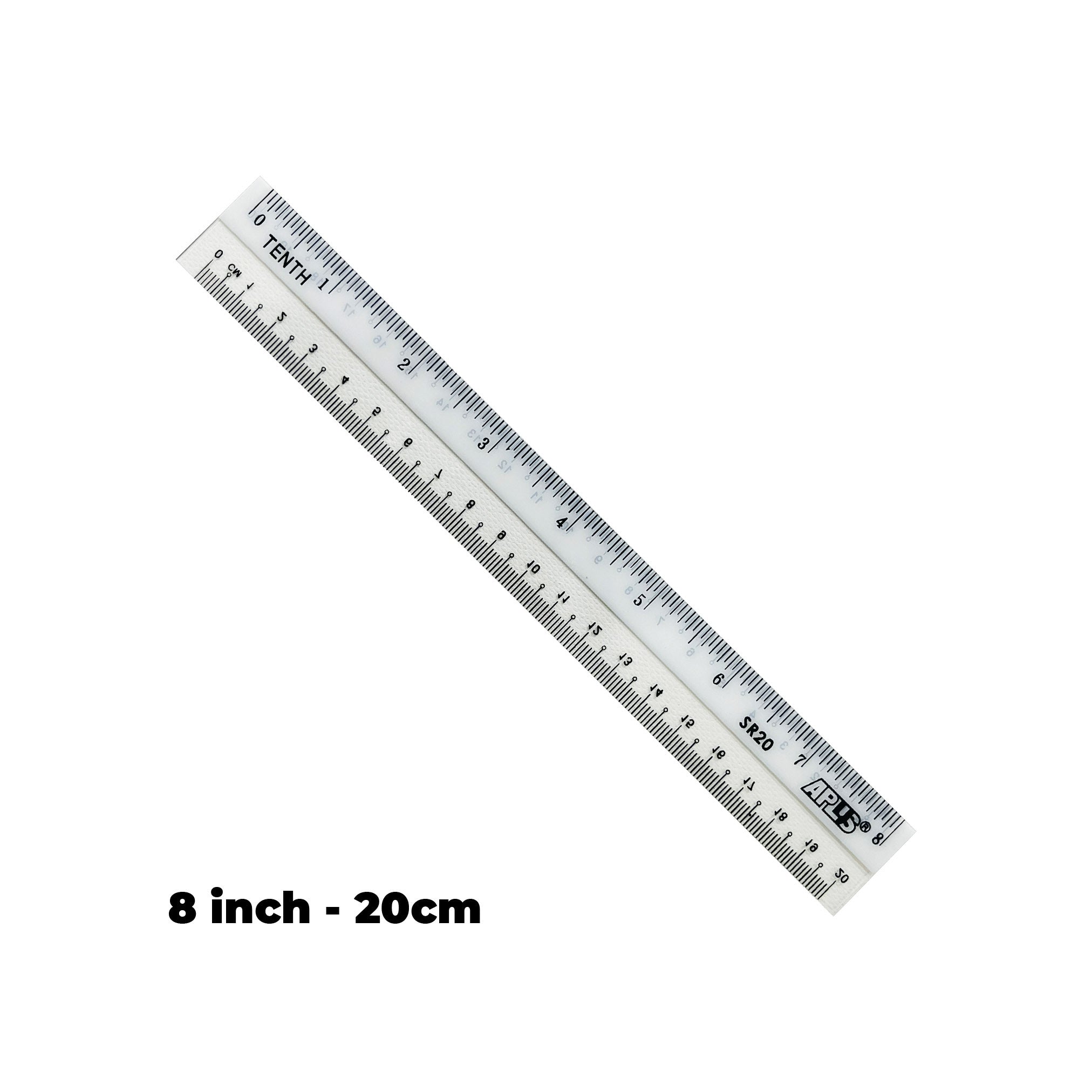 [WESTSTAR] Plastic Ruler /Straight Ruler Flexible / Stationery Alat Tulis Office Bendable Soft Pembaris Plastik 塑胶尺