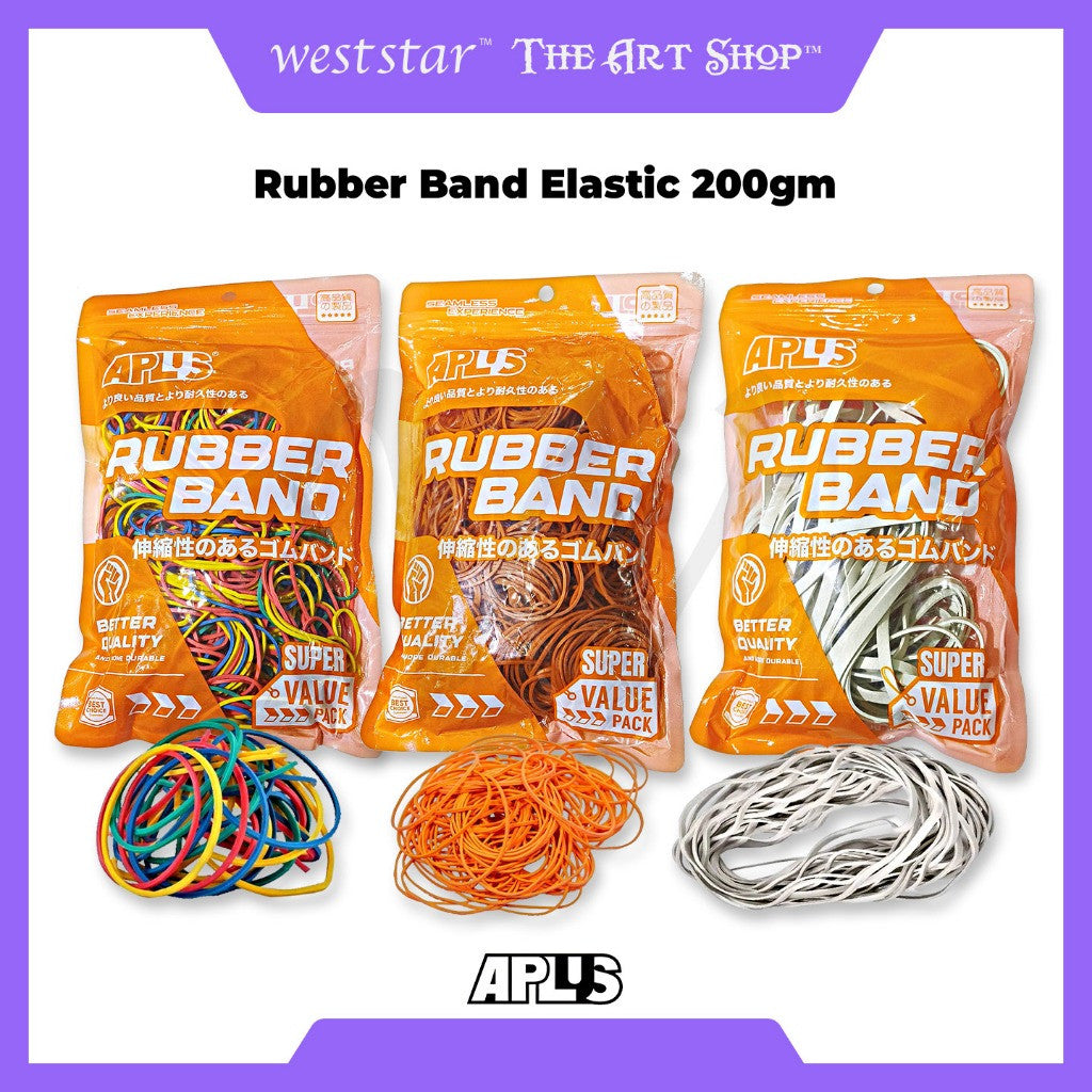 [WE-ARTS] Getah Gelang Rubber Band Rubber Band Elastic 200gm