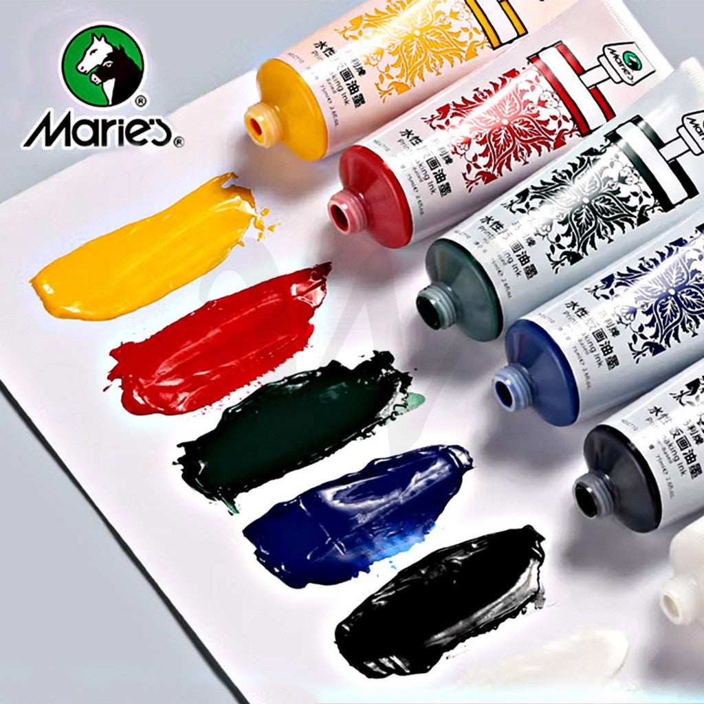 [WETAS] Marie’s C710 75ml Water-Based Printmaking Lino Ink For Lino Block Printing • Silk Screen • Creative Art Projects