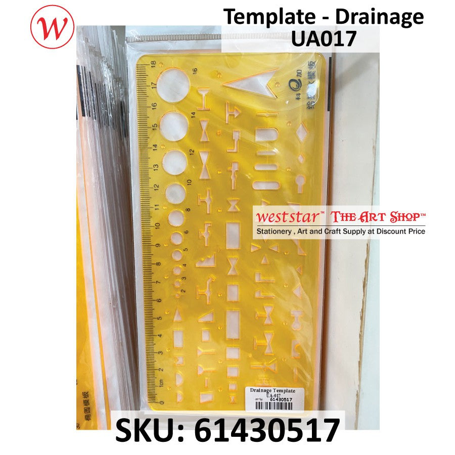 Drawing Template (For Students) [Weststar The Art Shop]