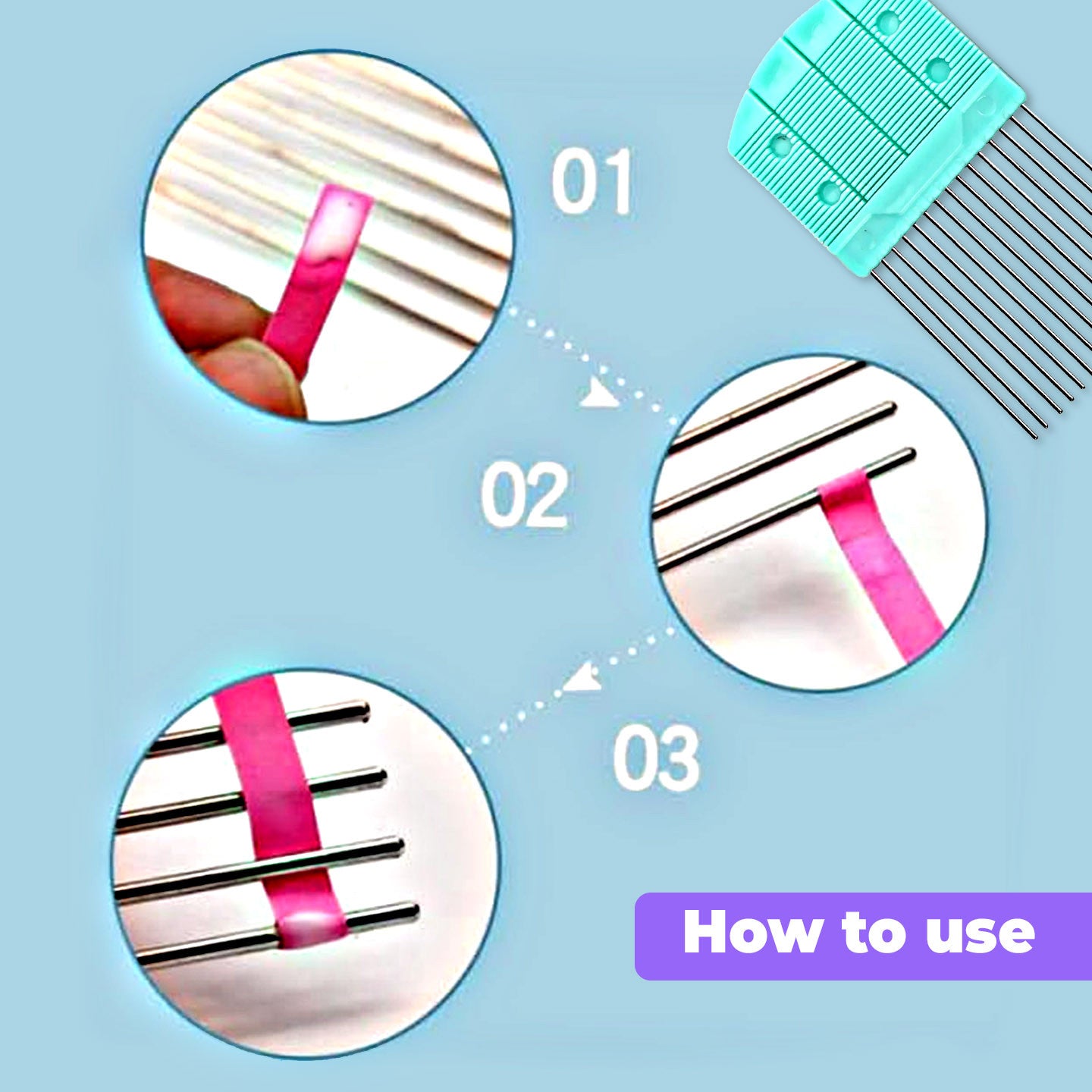 [WE-ARTS] Paper Quilling Comb Paper Quilling Alat Quilling Kertas DIY Craft Tools