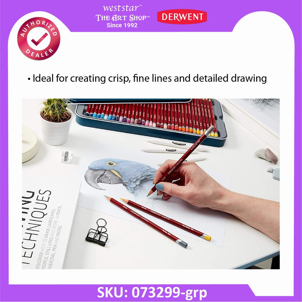 [WESTSTAR] Derwent Pastel Pencil Set 12, 24, 36, 72 |