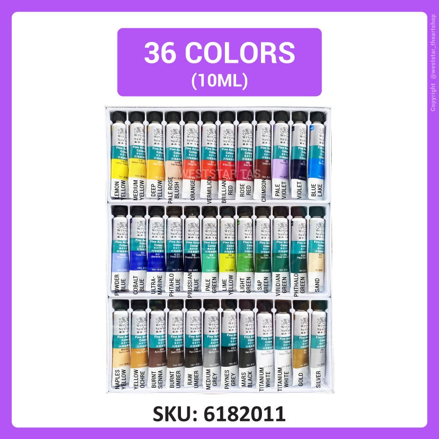 Winsor & Newton Acrylic Paint Set / Acrylic Colour 10ml *SUPER DEALS*