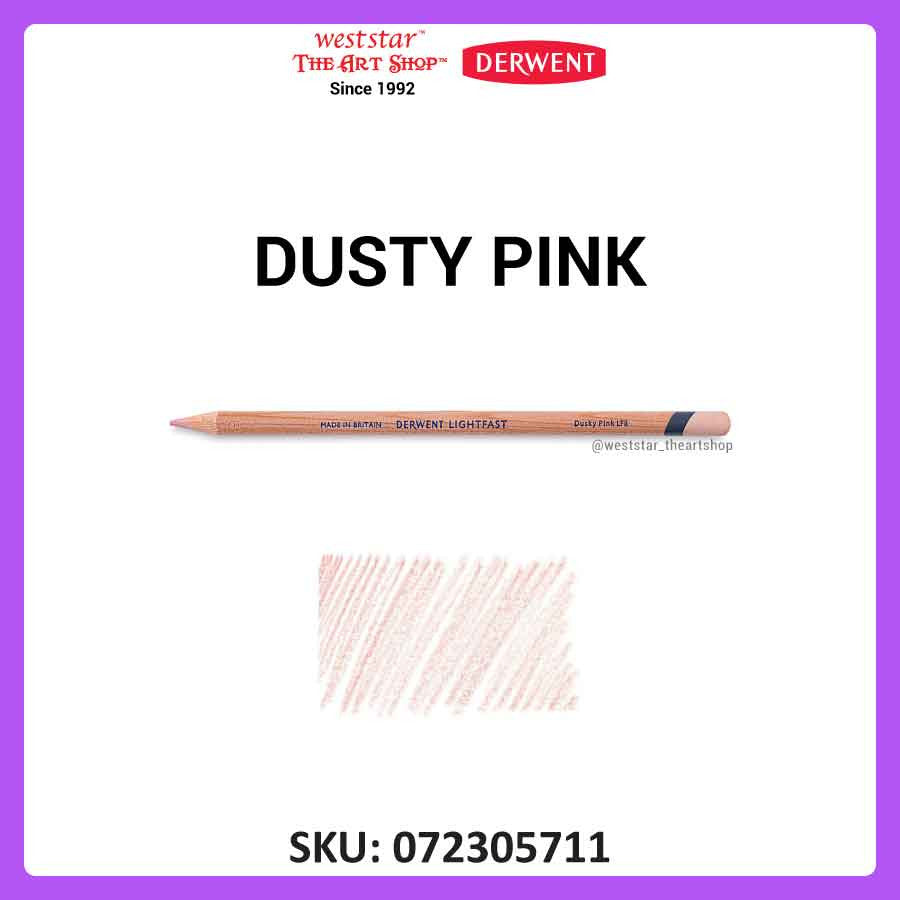 [Weststar TAS] Derwent Lightfast Color Pencil Refill - Single Piece (100 Colors)