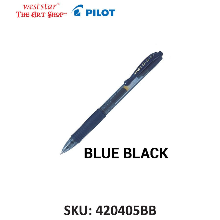 PILOT G2 Gel Pen, Pilot Retractable Gel Pen, Pilot G-2 Gel Pen Colored 0.7mm