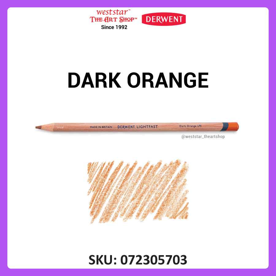 [Weststar TAS] Derwent Lightfast Color Pencil Refill - Single Piece (100 Colors)