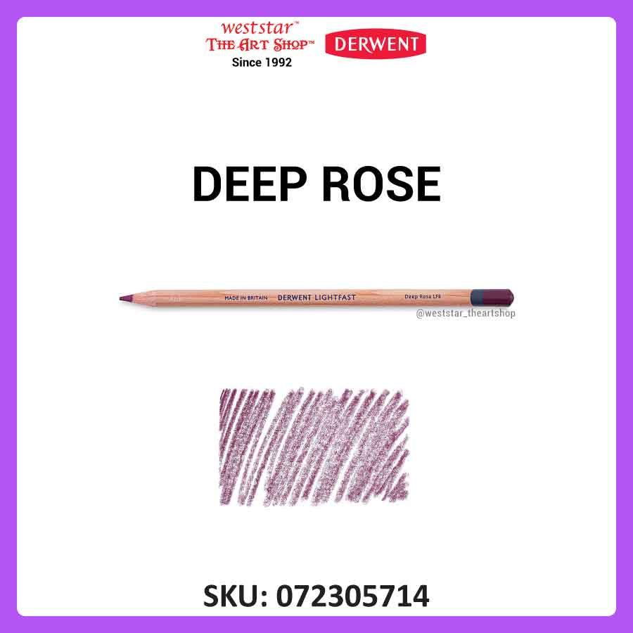 [Weststar TAS] Derwent Lightfast Color Pencil Refill - Single Piece (100 Colors)
