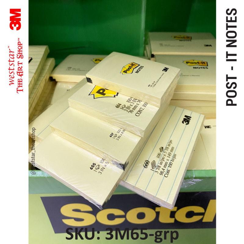[WE-ARTS] 3M Post-it Notes , Sticky Note Weststar The Art Shop