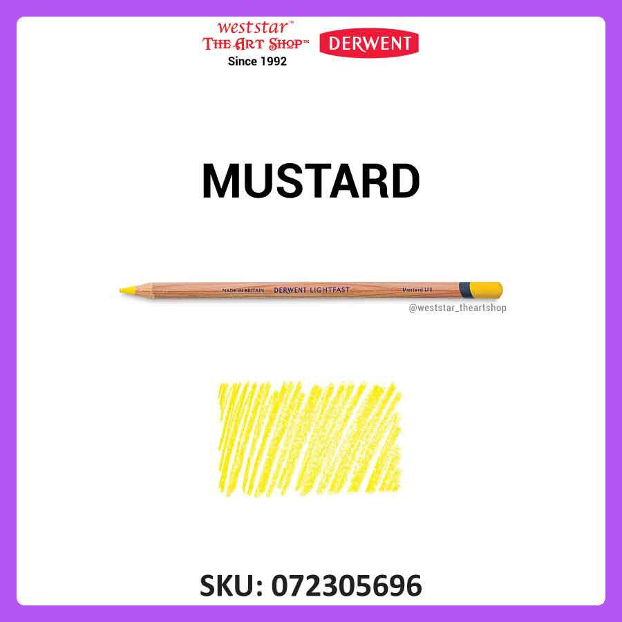 [Weststar TAS] Derwent Lightfast Color Pencil Refill - Single Piece (100 Colors)