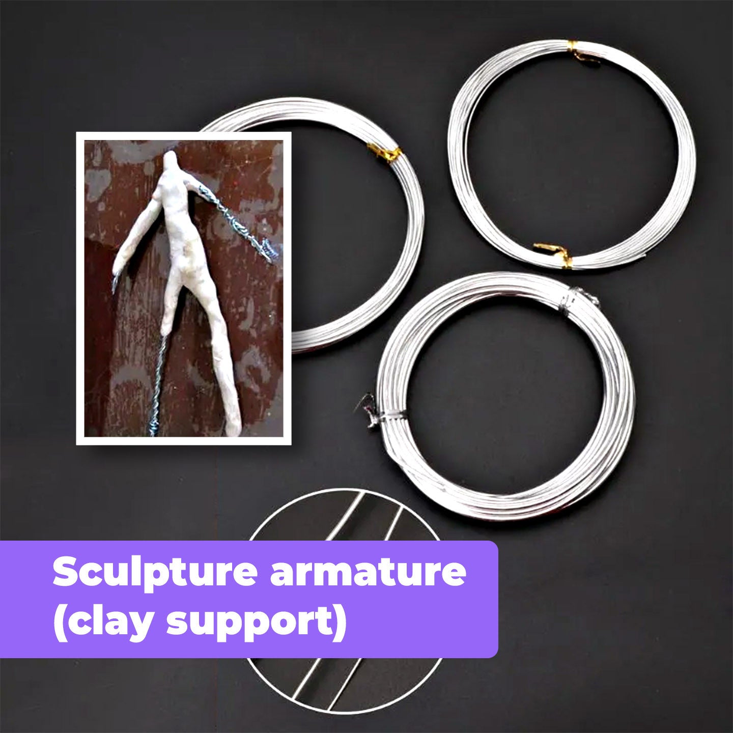 Metal Wire – Strong & Flexible for Art & DIY