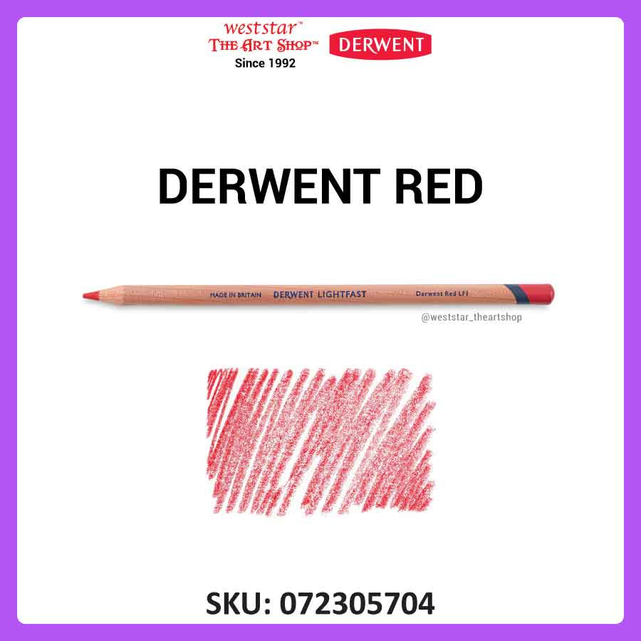 [Weststar TAS] Derwent Lightfast Color Pencil Refill - Single Piece (100 Colors)