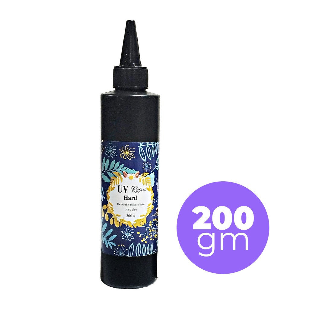 UV Resin Hard  UV Curable Resin Solution 50g / 200g / 500g Art & Craft