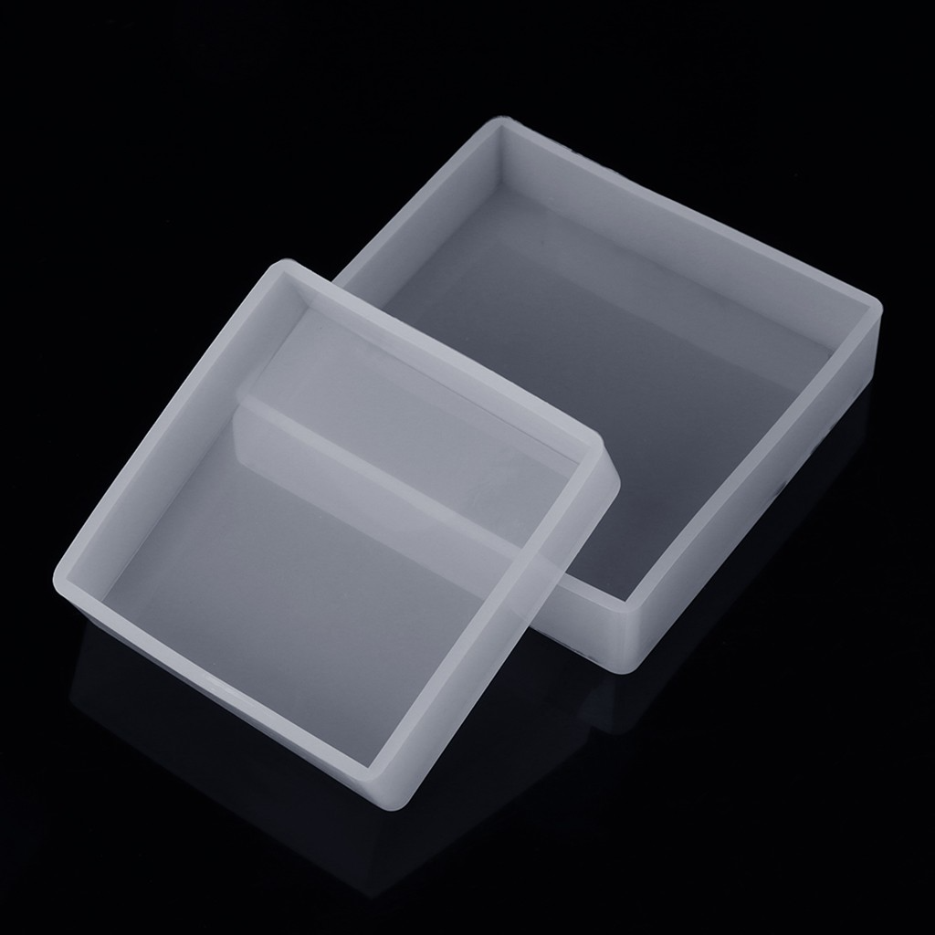 Silicone Mould DIY Epoxy Resin Mirror Crafts Jewel Rectangle | Square