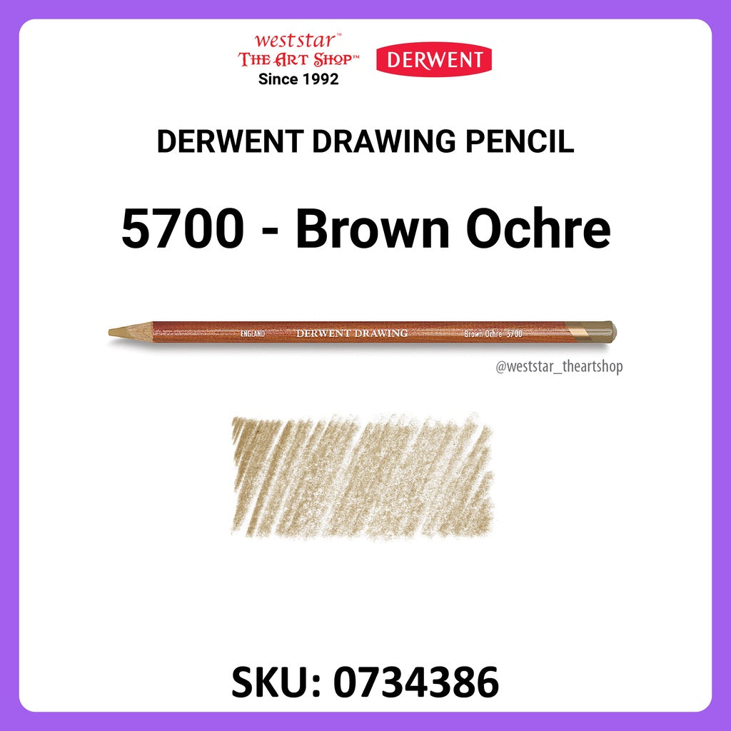 [WESTSTAR] Derwent Drawing Pencil  - Single Pc