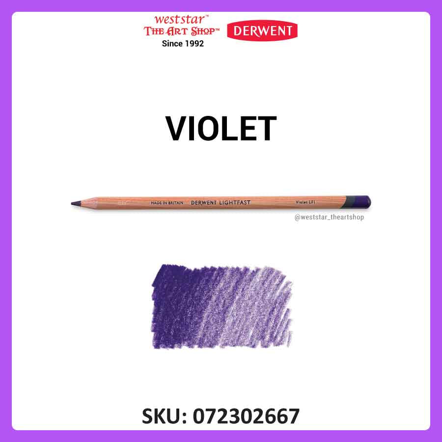 [Weststar TAS] Derwent Lightfast Color Pencil Refill - Single Piece (100 Colors)
