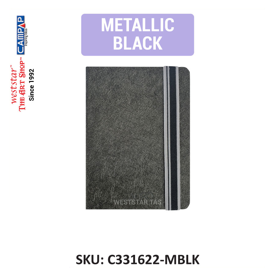 A6 Campap Zafiro Notebook (CE33162) | METALLIC COVER