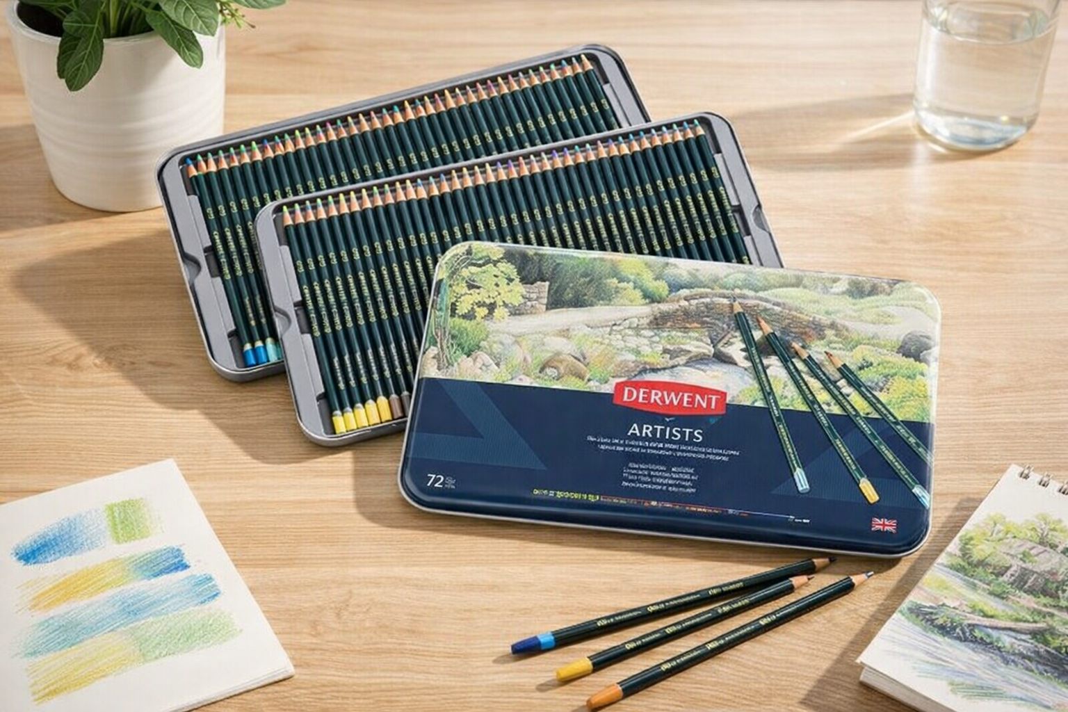 Derwent Artists Colour Pencils Blendable | 12 , 24, 36, 72 colors