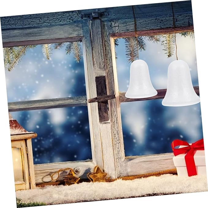 [WESTSTAR] DIY Styrofoam Christmas Decoration Bell Shape / Art & Craft Decoration Polystyrene / DIY Christmas Bells