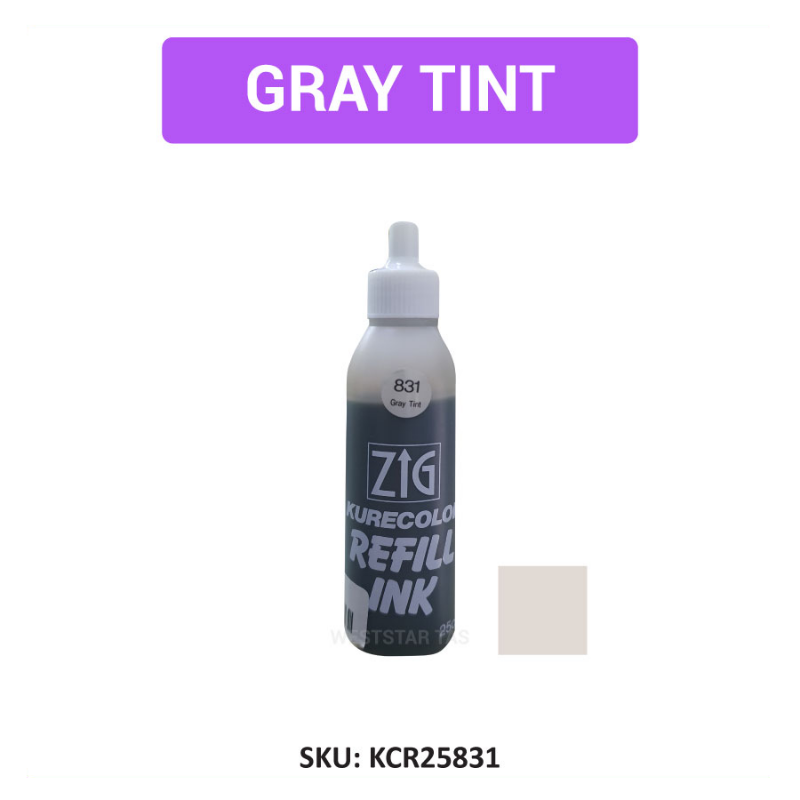 Zig Kurecolor Ink refill Zig Kurecolor Marker Ink Refill Alcohol Based Ink (25ml)