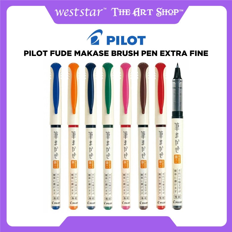[WESTSTAR] Pilot FUDE MAKASE Brush Pen Extra Fine